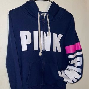VS PINK zip up hoodie.